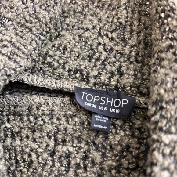 Topshop Women’s Turtleneck Sweater Knit Sweater. Size 6 - Picture 3 of 6